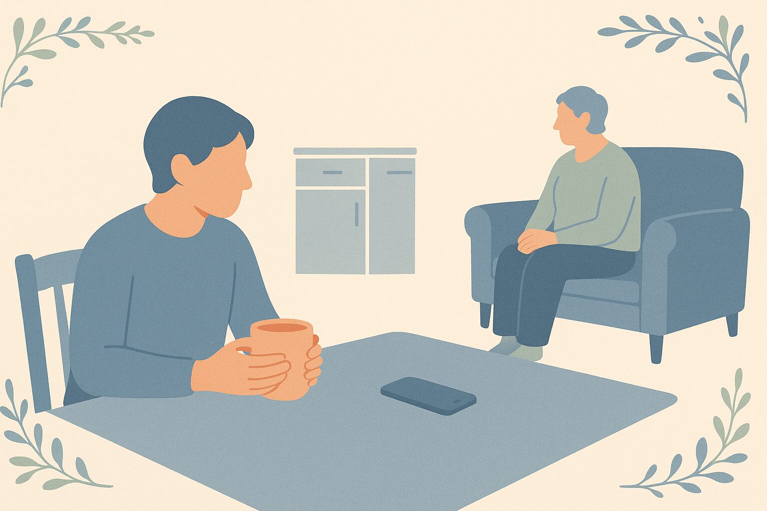 Illustration for Caregiver Loneliness: Why You Feel So Alone, Even Surrounded by People