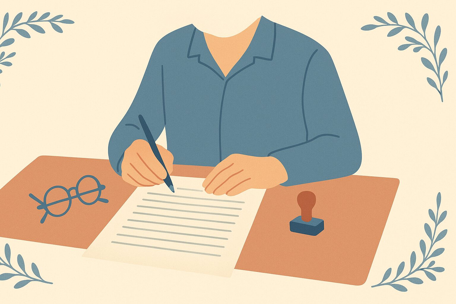 Illustration for Can a Parent With Dementia Still Sign Legal Documents?